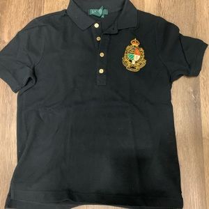 Ralph Lauren black polo